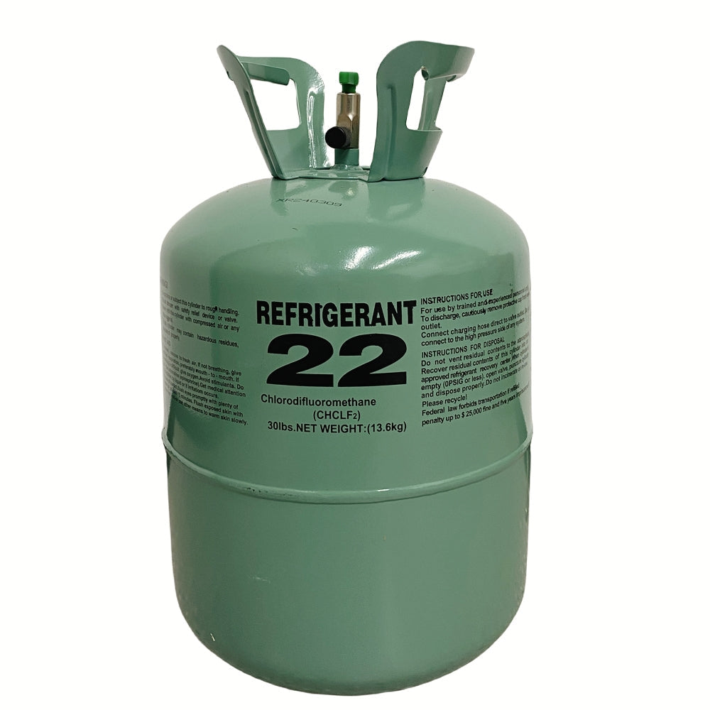 30Lb R22 / R-22 Refrigerant Gas Cylinder for Existing HVAC Systems refrigerant cylinder