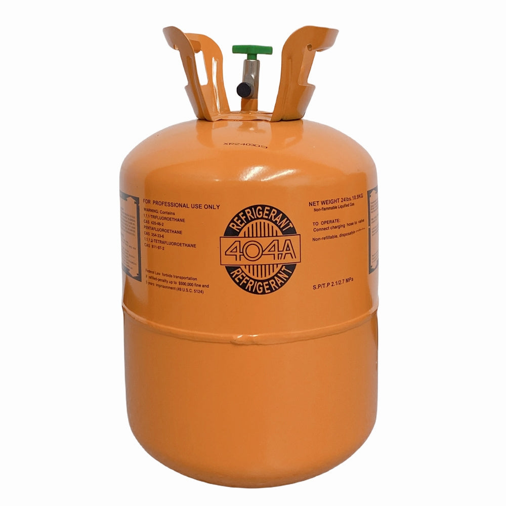 24Lb R404A / R-404A Refrigerant Gas Cylinder for Commercial Refrigeration refrigerant cylinder